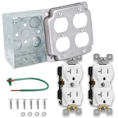 4x4 electrical outlet box|four gang electrical outlet.